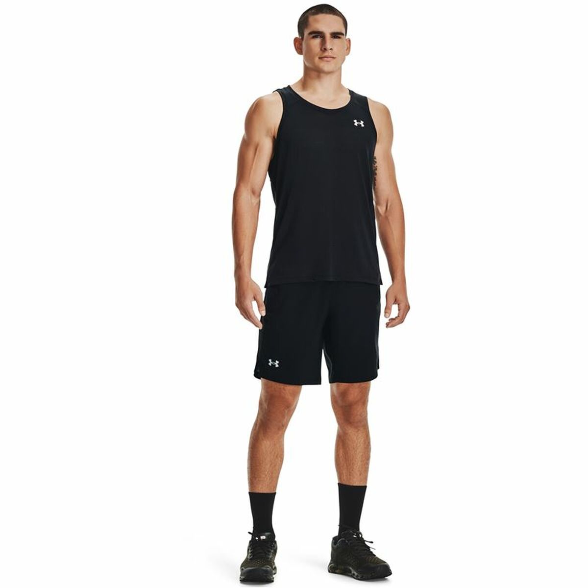 Move-ax Streaker Tank Top Heren – Zwart