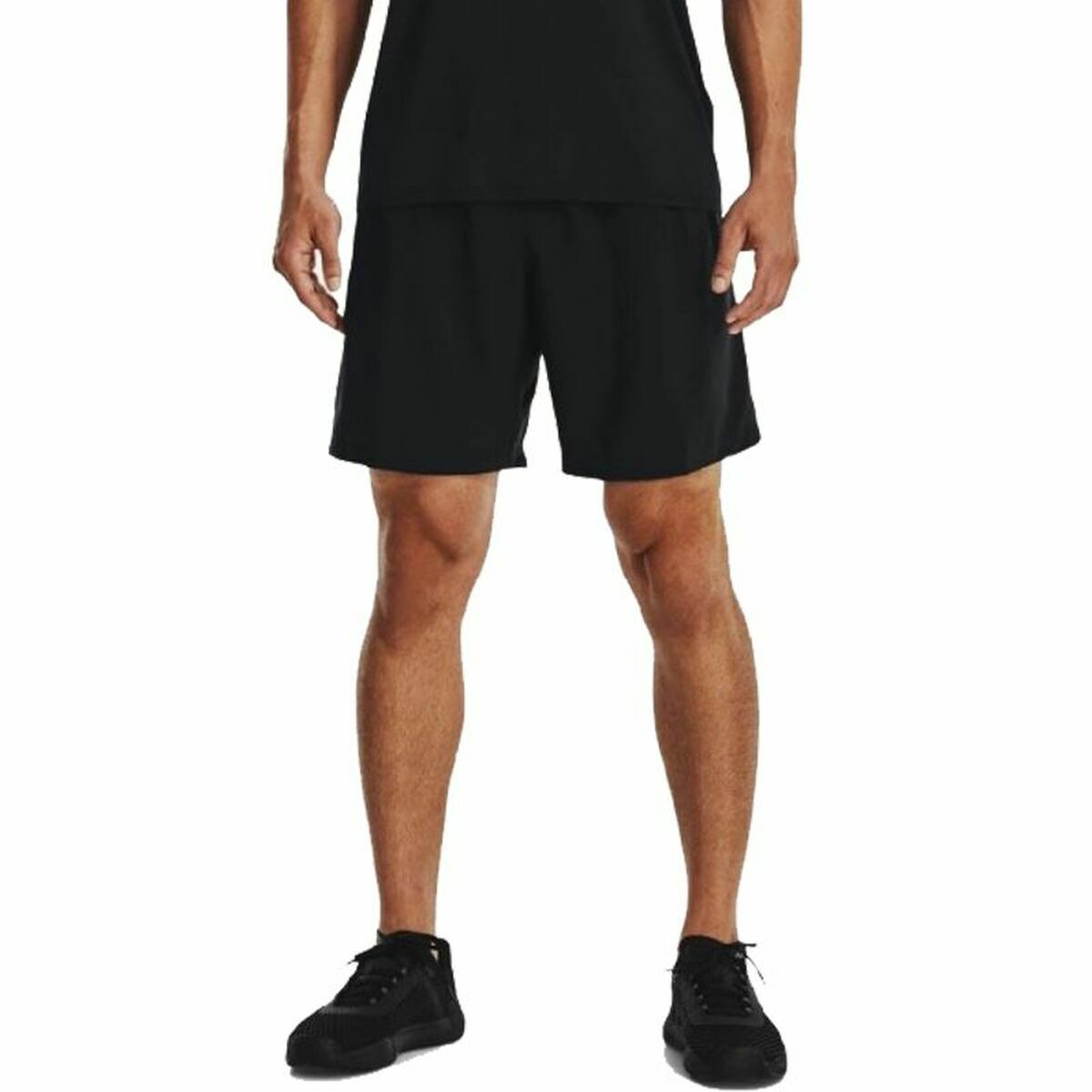 Move-ax Woven Graphic Sportshort Heren – Zwart