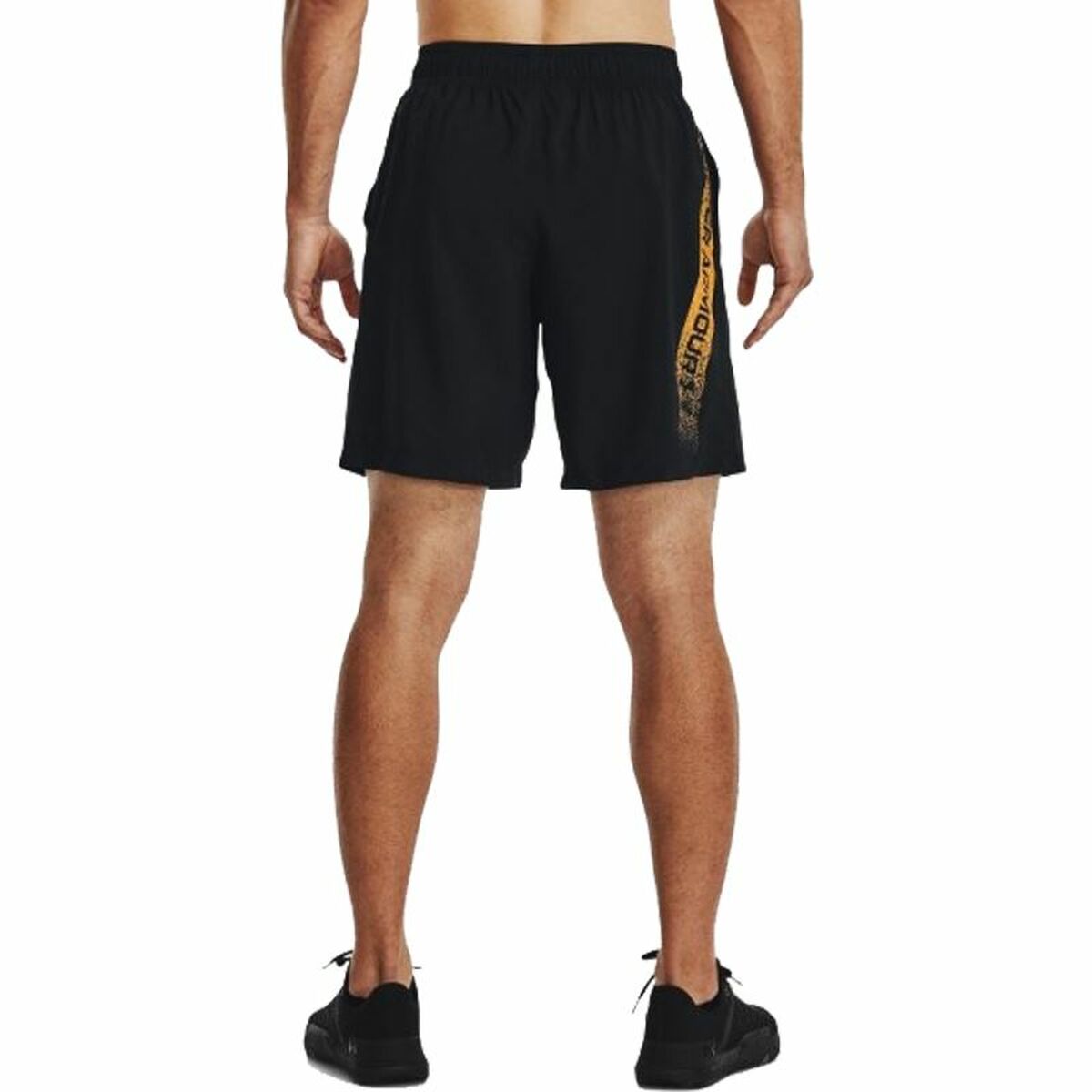 Move-ax Woven Graphic Sportshort Heren – Zwart
