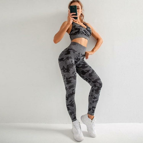Move-ax Camo Yoga Set – 3-Piece